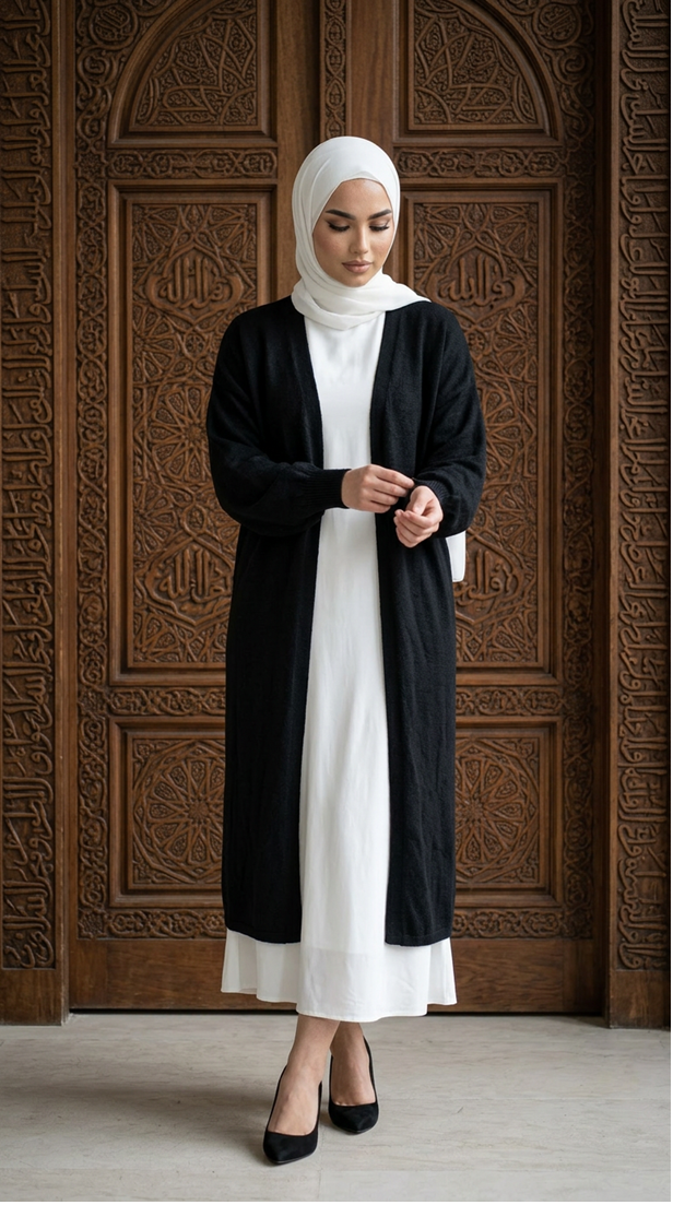 Black spring Cardigan