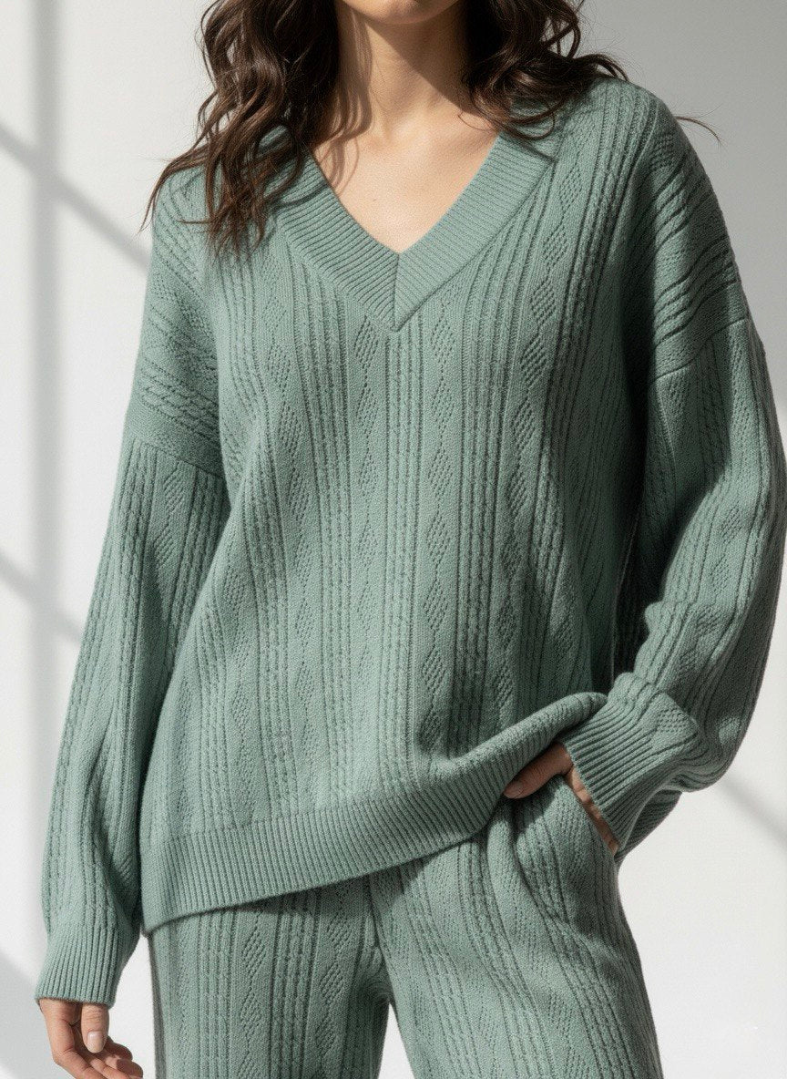 Mint Diamond Set ( L - XL )