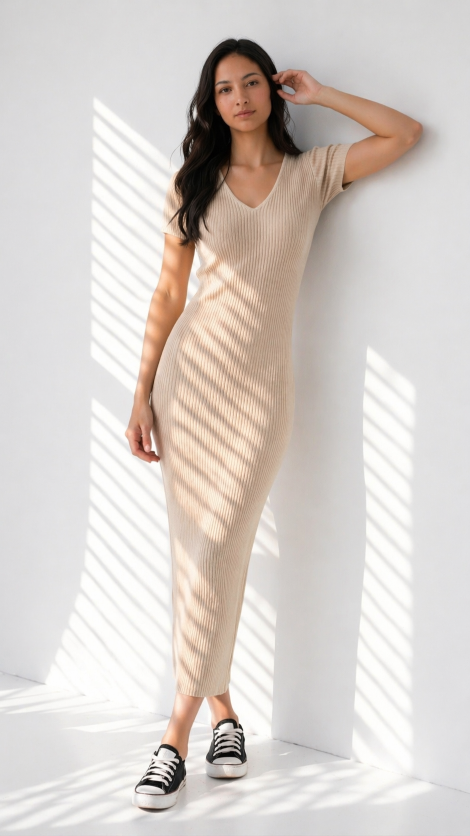 Beige Summer Dress