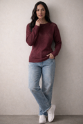 Burgundy Summer sweater