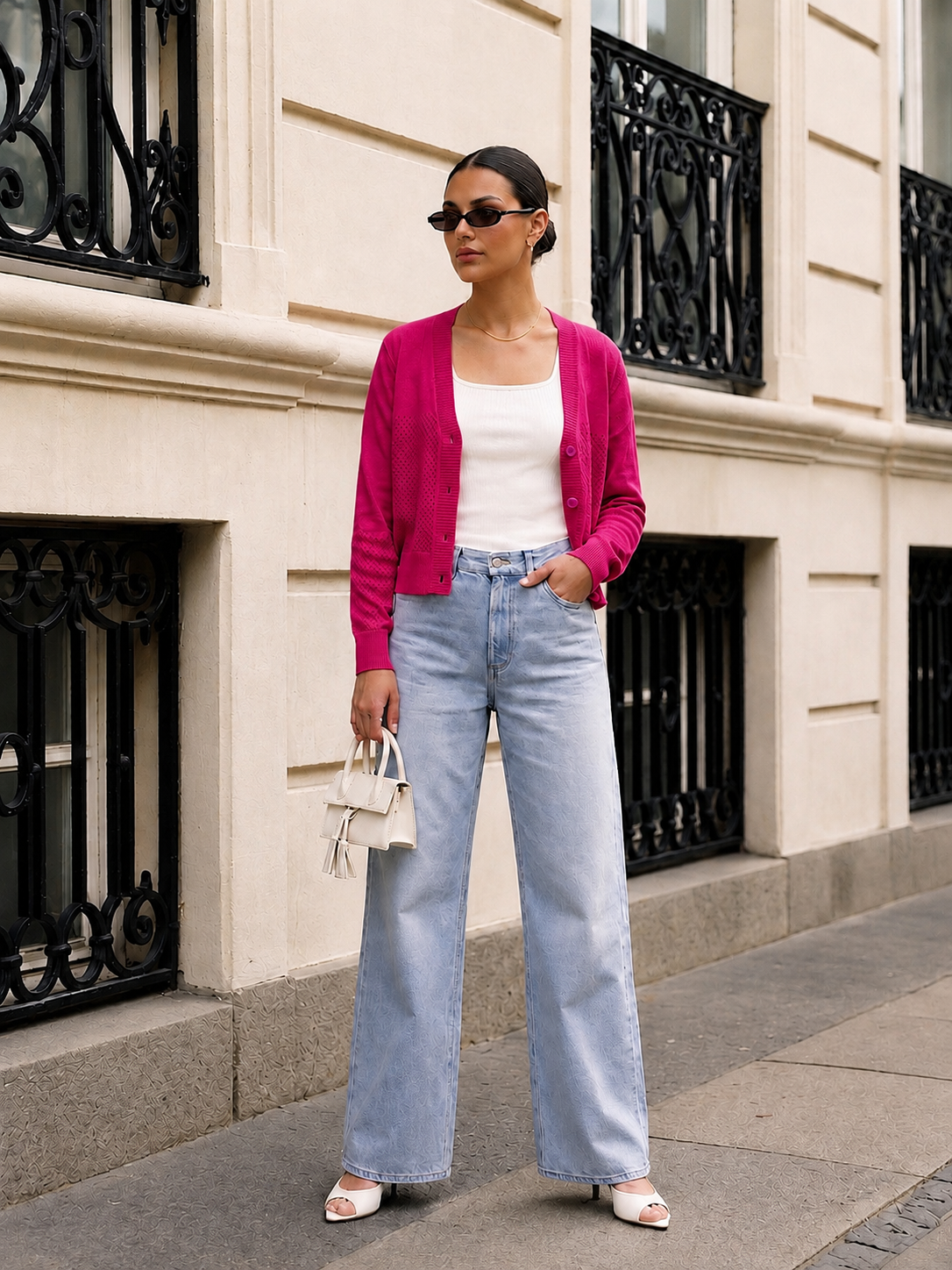 Raspberry SUMMER DOTS JACKET