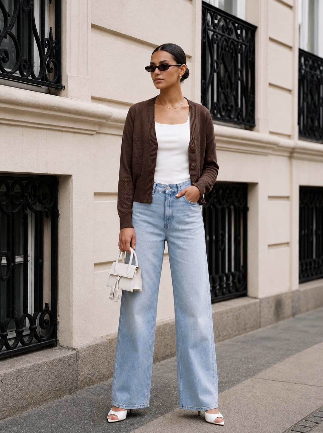 Dark Chocolate SUMMER DOTS JACKET