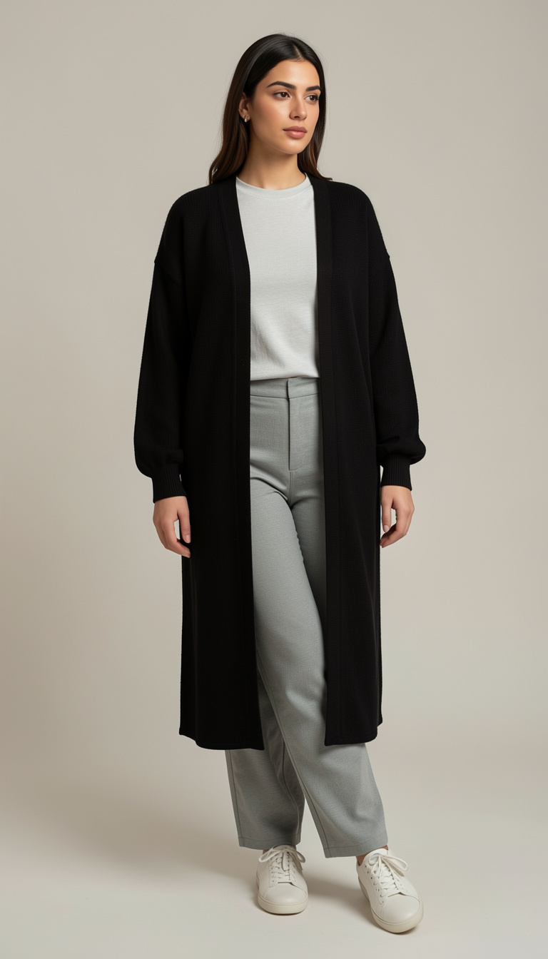 Black spring Cardigan