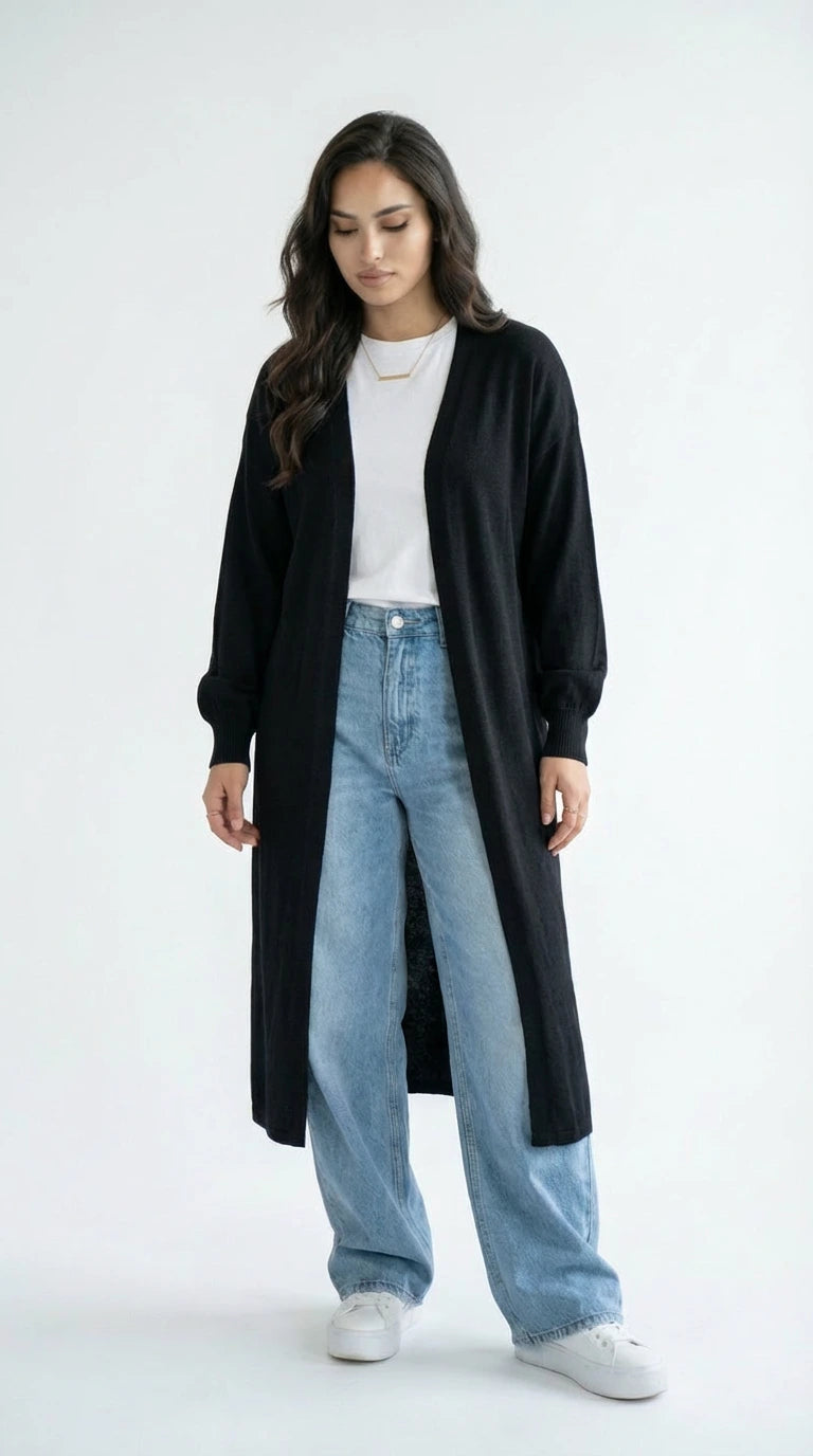 Black spring Cardigan